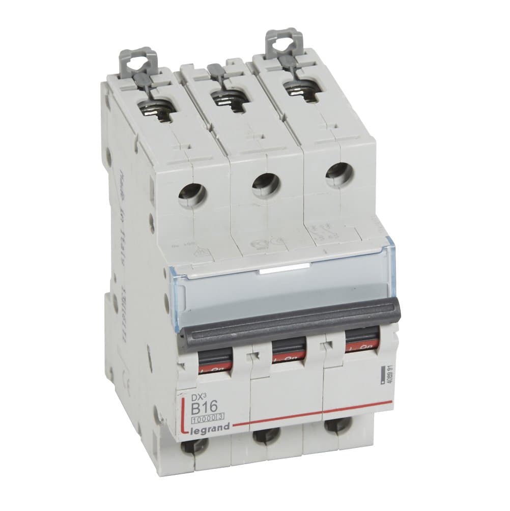 Legrand DX3 Автоматический выключатель 3P 16A (B) 10kA/16kA 408991 — миниатюра 3