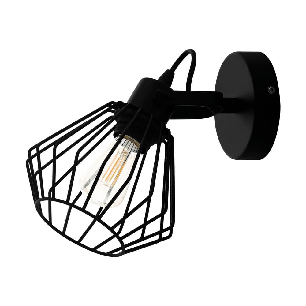Eglo 98762 Спот TABILLANO, 1x40W (E27), Ø110, сталь, черный