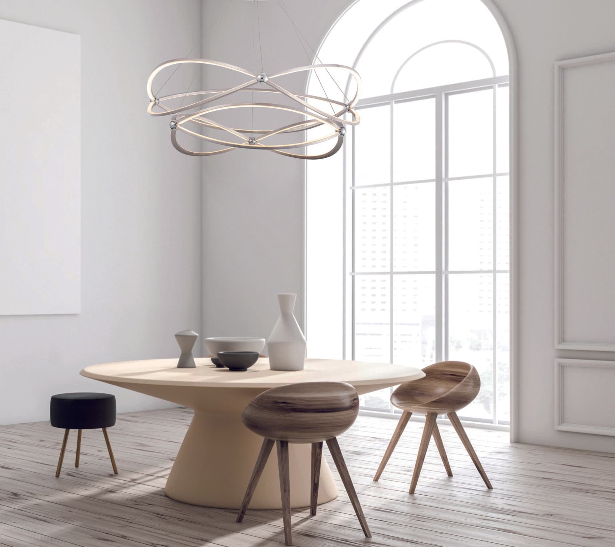Maytoni Modern Weave Никель Подвесной светильник MOD062PL-L103CH3K — миниатюра 6
