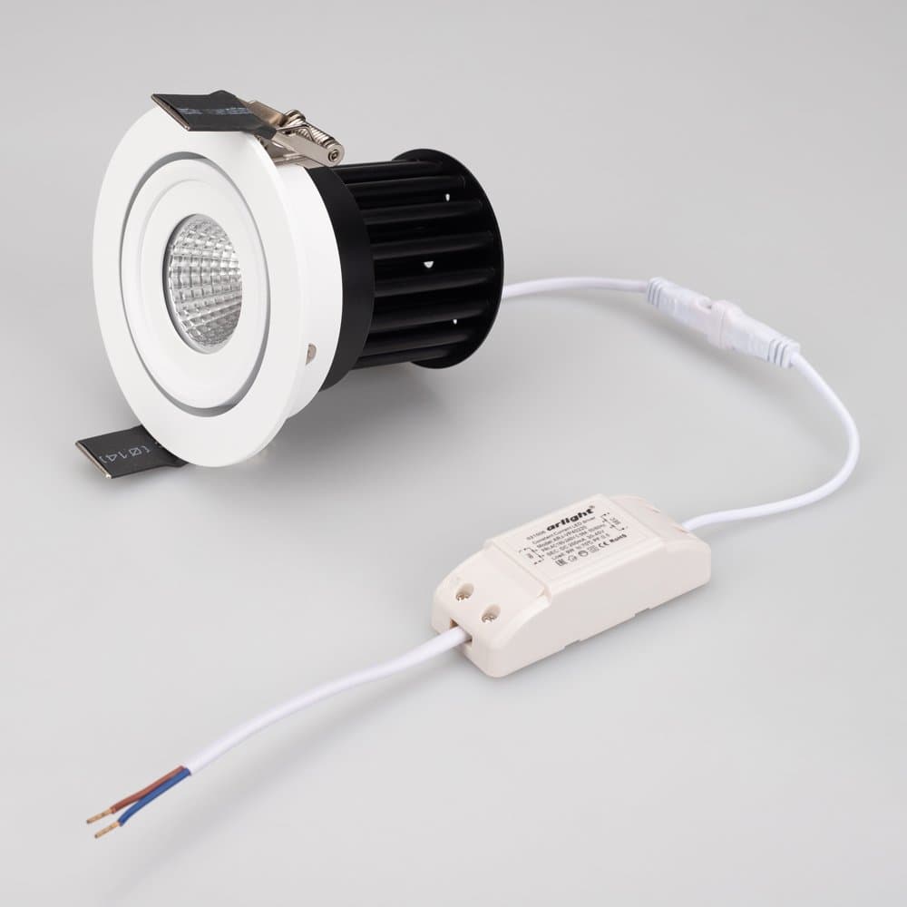Arlight Светодиодный светильник LTD-95WH 9W Day White 45deg (IP40 Металл, 3 года) 014930 — миниатюра 3