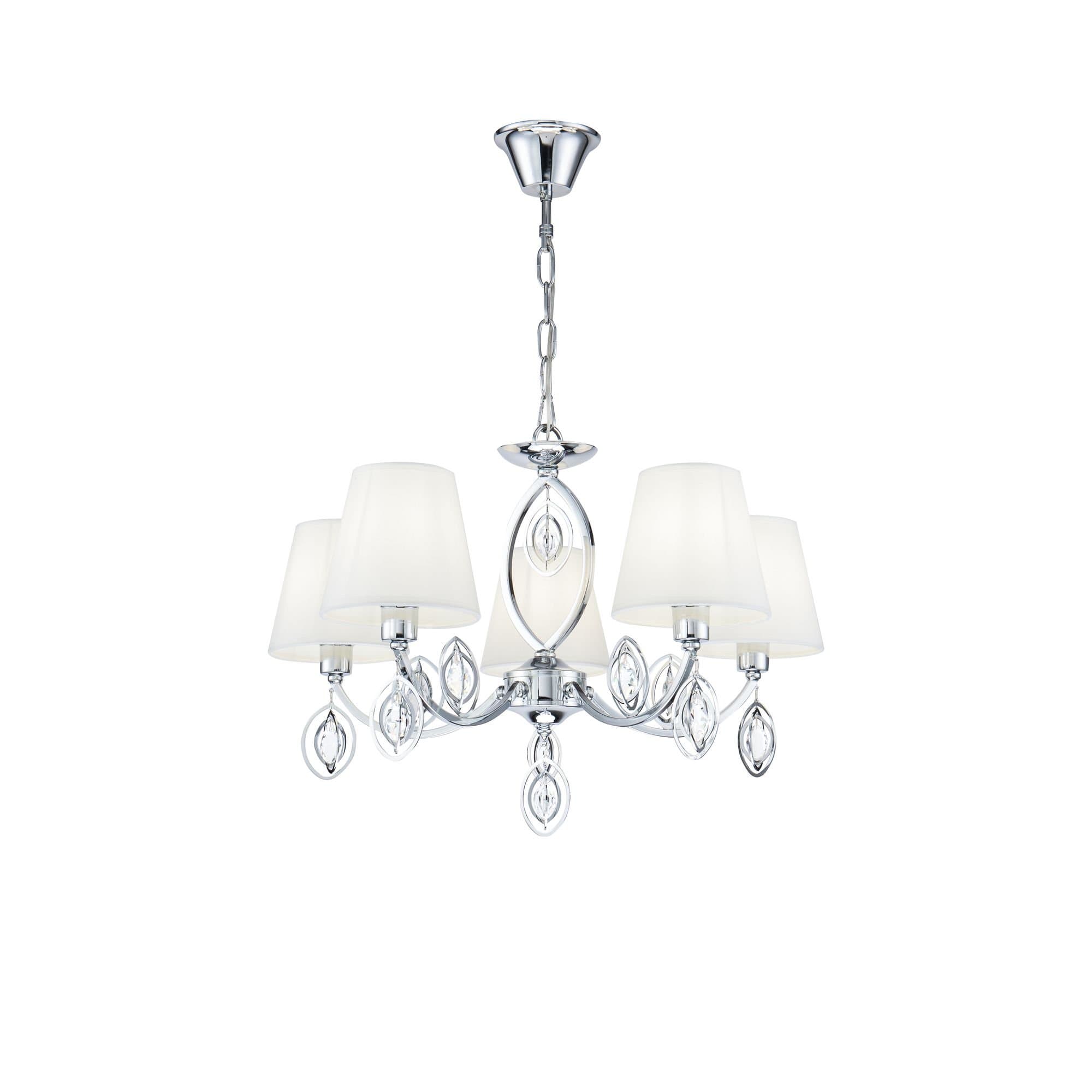 Freya Classic Luciana Хром Люстра E14 40W FR2003PL-05CH — миниатюра 2