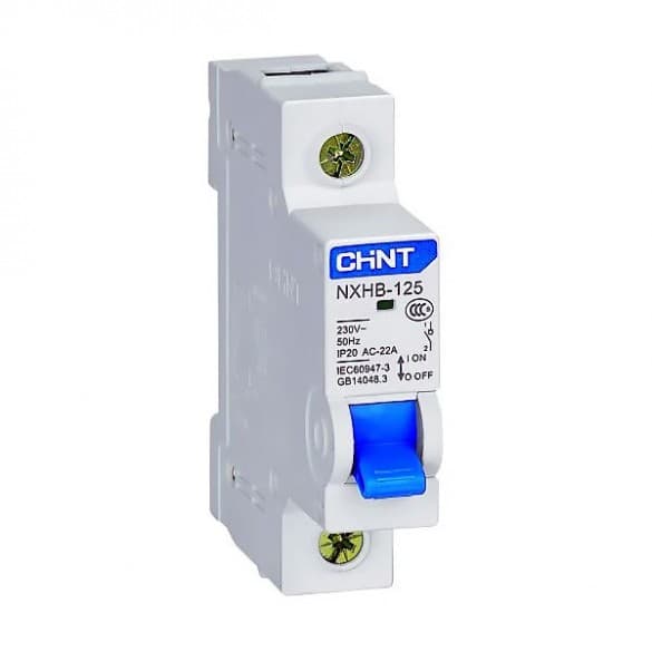 CHINT Выключатель нагрузки NXHB-125 1P 20A (R)