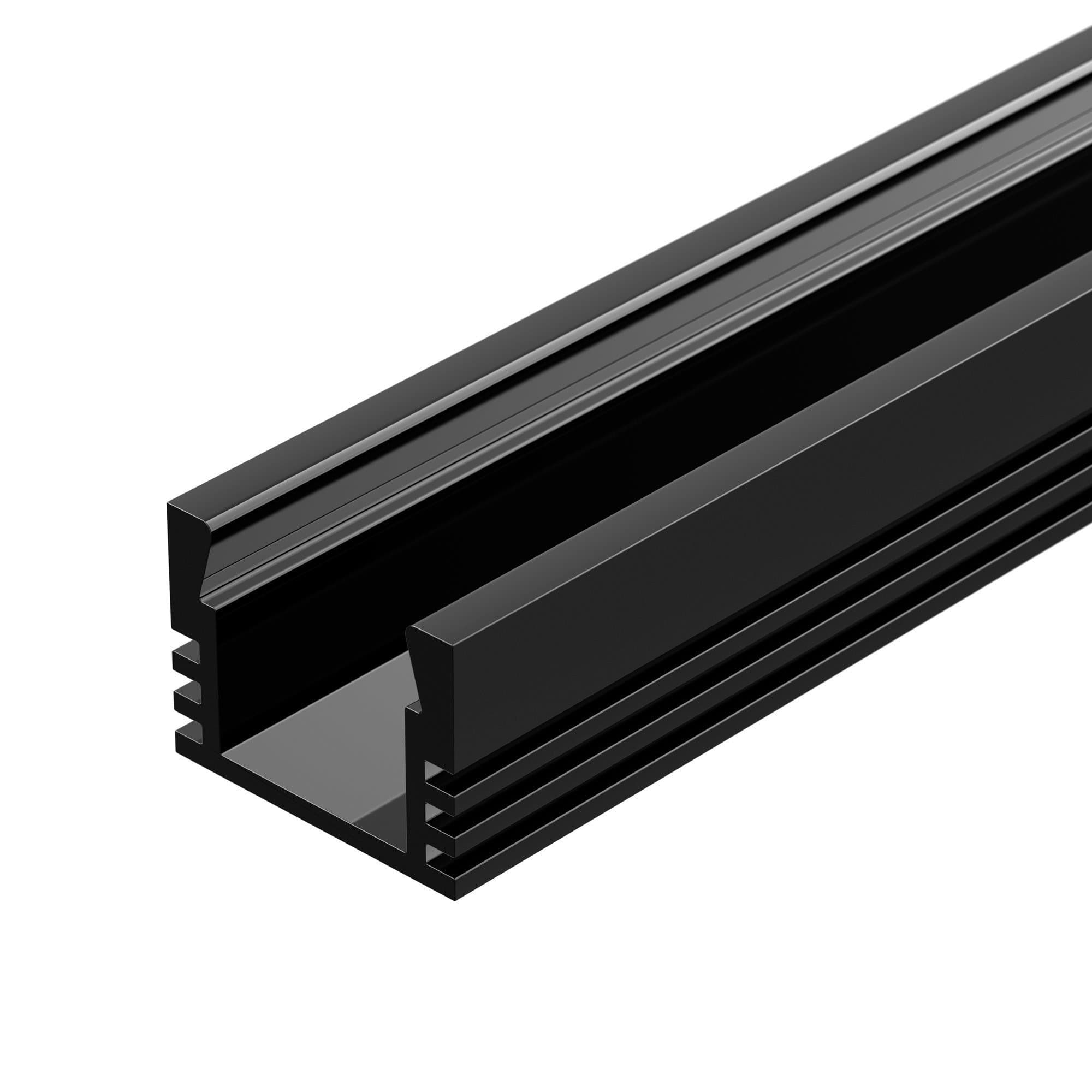 Arlight Профиль PDS-S-2000 ANOD Black RAL9005 (Алюминий) 020895 — миниатюра 2