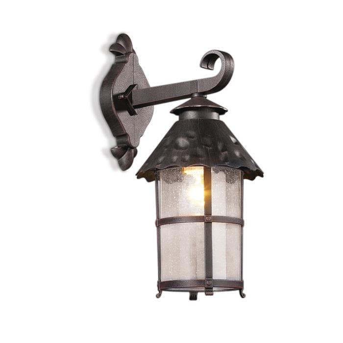 Odeon Light 2313/1W ODL12 935 Светильник уличный настен IP44 E27 60W 220V LUMI коричневый