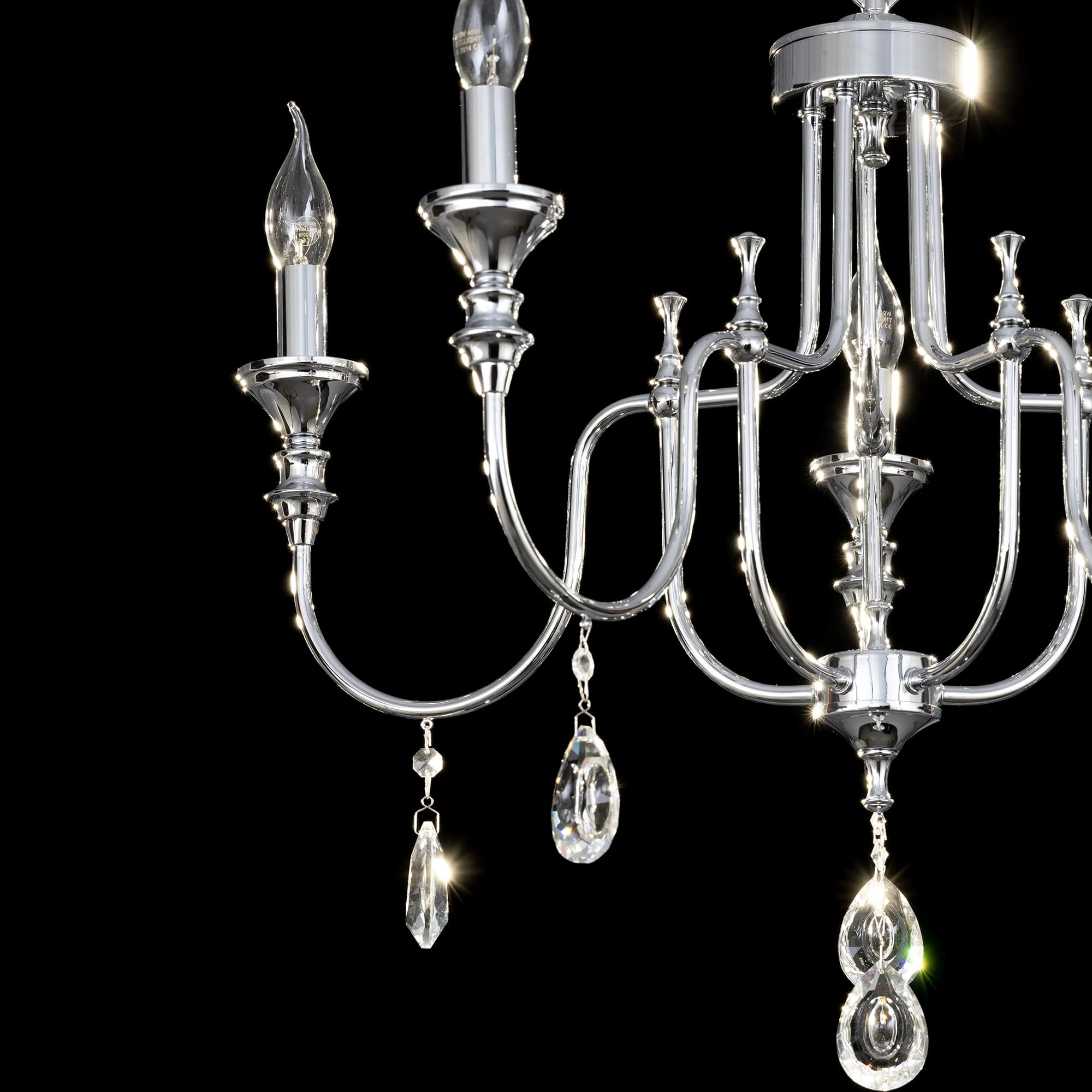 Citilux CL437151 Рига Хром Светильник Люстра — миниатюра 5