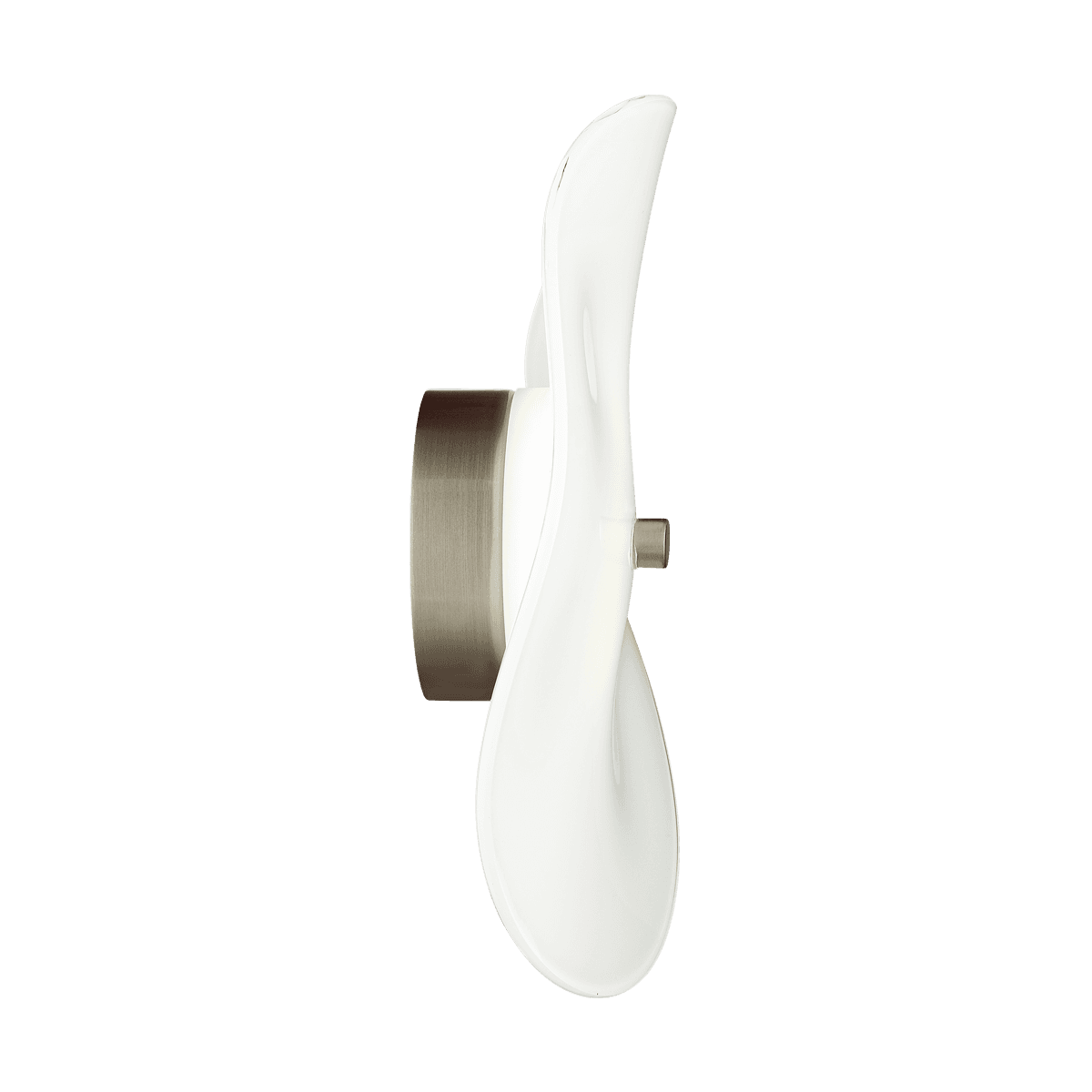 Odeon Light 4856/5WL L-VISION ODL_EX21 никель/белый/стекло Настенный светильник LED 1*5W 4000K FLUENT — миниатюра 2