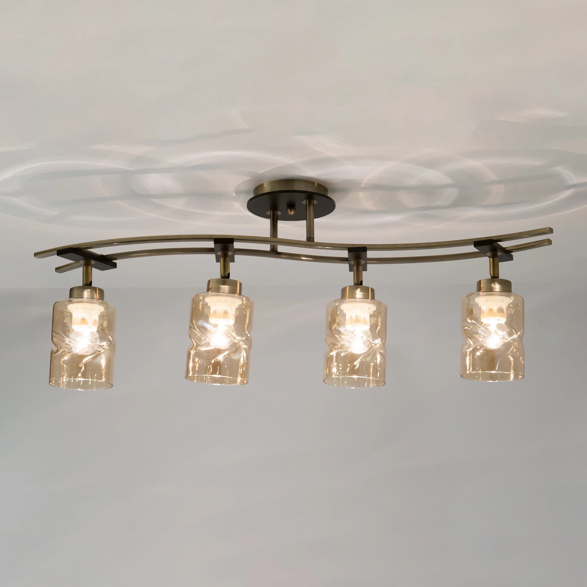 Citilux CL142144 Мерида Брон.Ст.+Венге Светильник потолочный — миниатюра 4