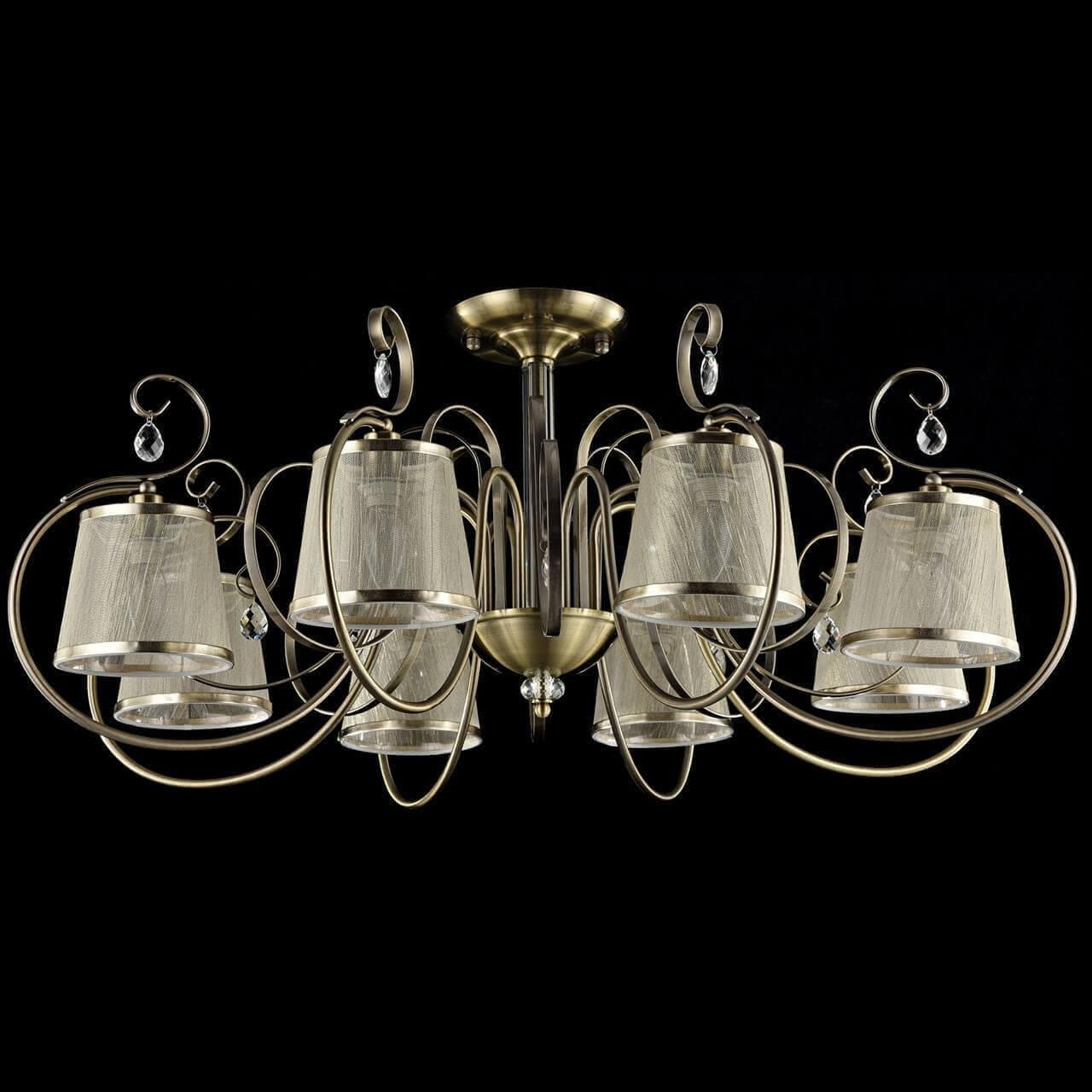 Freya Classic Simone Бронза Потолочный светильник E14 40W FR2020-CL-08-BZ — миниатюра 6