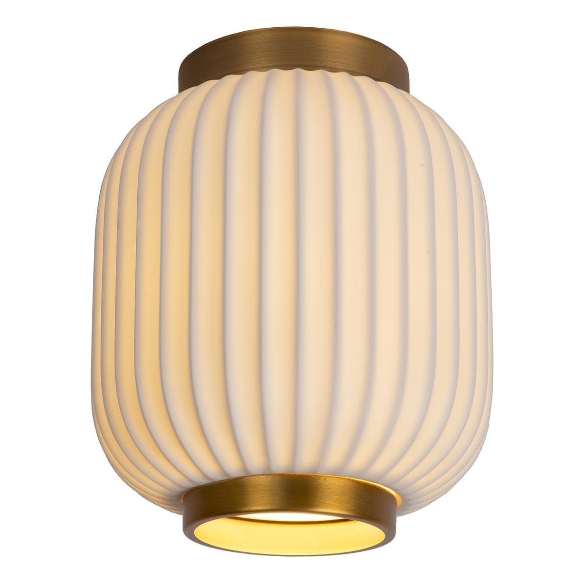 Lucide GOSSE Светильник потолочный Ø 19 cm 1xE27 White 13135/01/31 — миниатюра 3