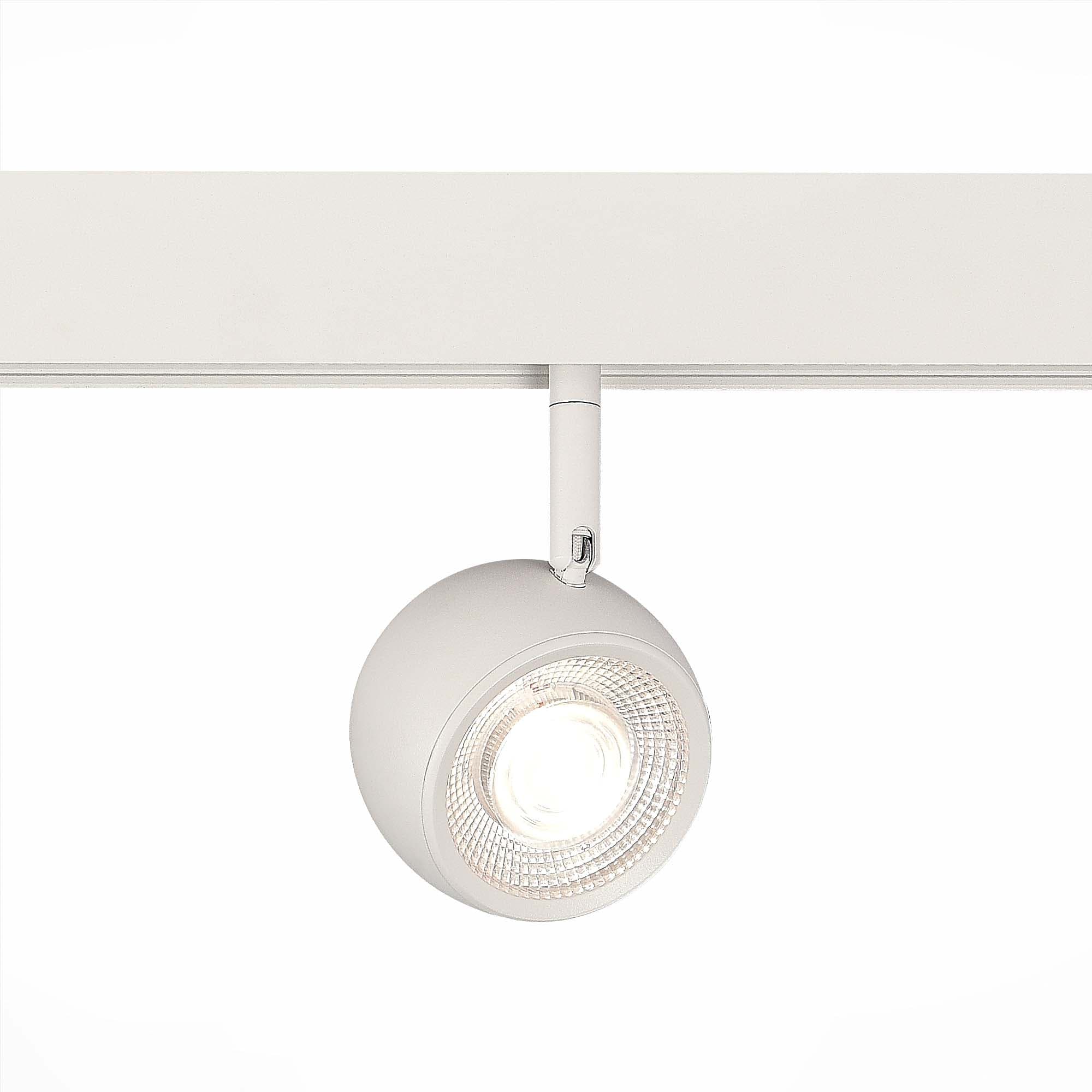 ST LUCE ST355.546.10 Магнитный трековый светильник Белый LED 1*10W 4000K 470Lm Ra>80 IP20 L120xW50xH176 48V