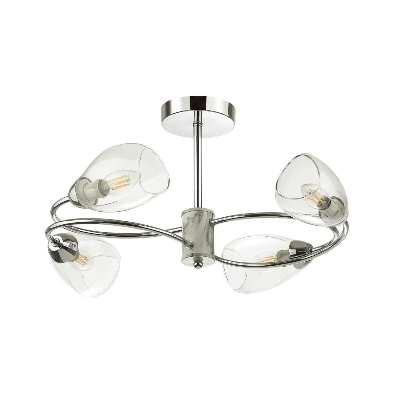 Lumion 4561/4C COMFI LN21 хром Люстра потолочная E14 4*40W 220V ROMEO
