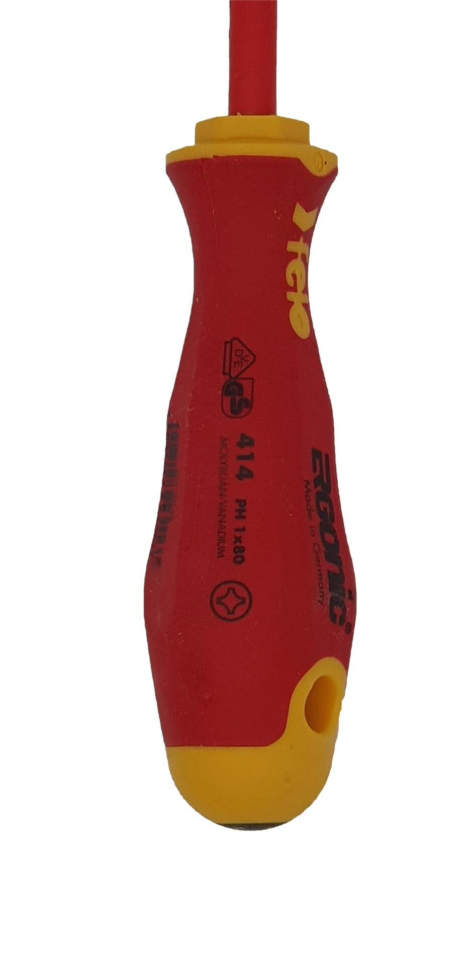 Felo Отвертка диэлектрическая Ergonic  крестовая PH 1X80 41410290 — миниатюра 3