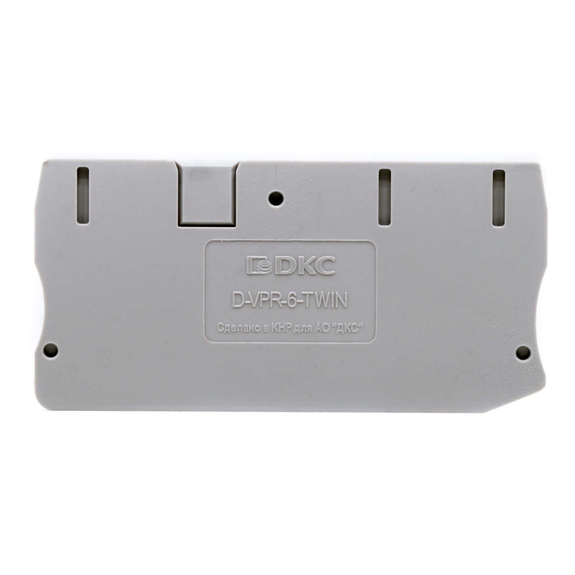DKC Nuputuk Изолятор торцевой для клемм VPR-6-TWIN