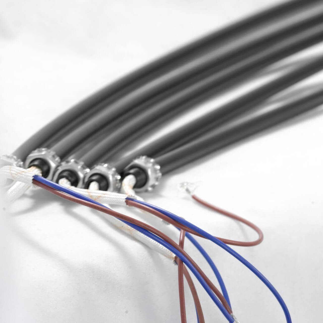 Lussole LGO Металл Черный /  Ткань Черный Люстра Е27 10W LSP-8266 — миниатюра 4