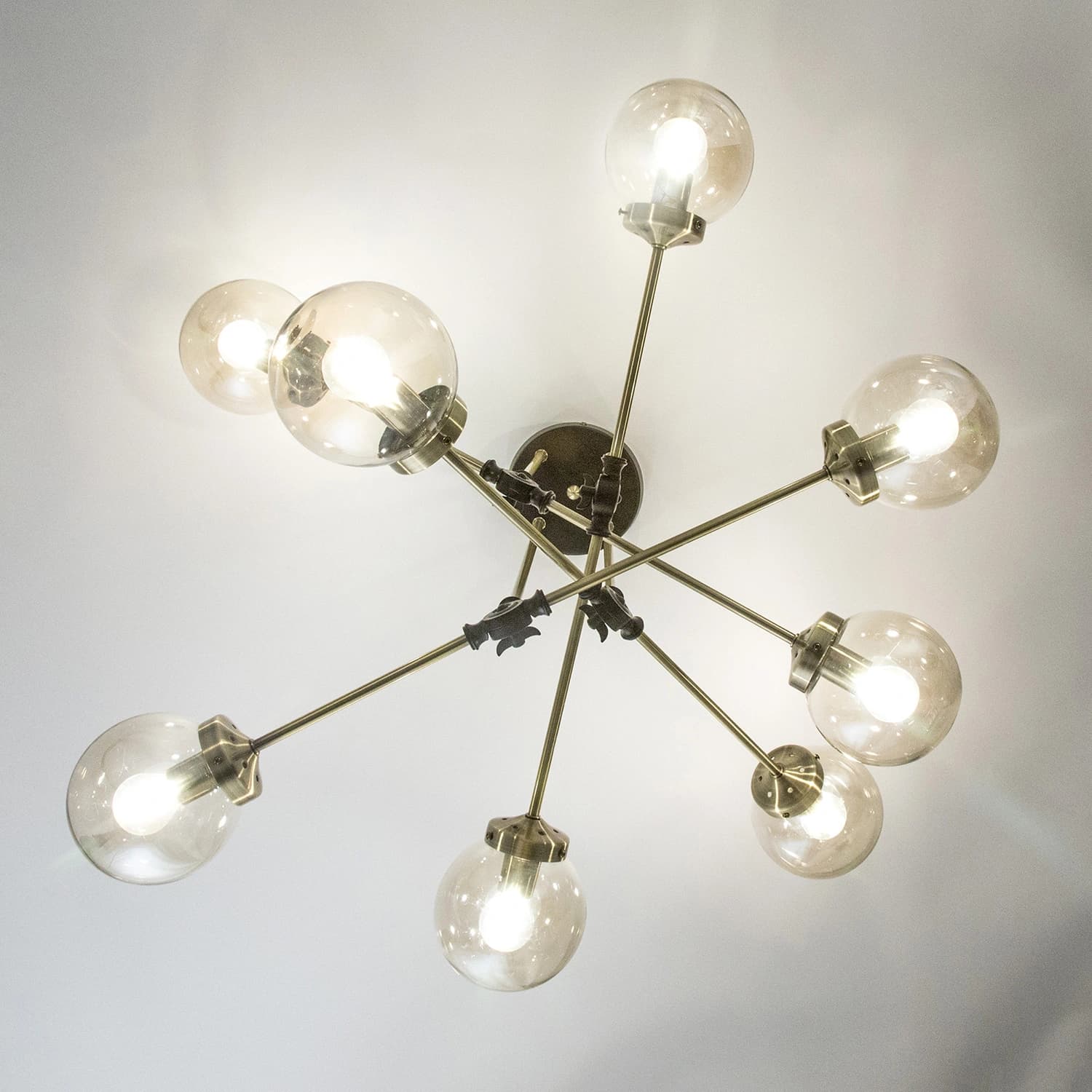 Citilux CL105185 Планета Черн+Дымч. Люстра — миниатюра 7