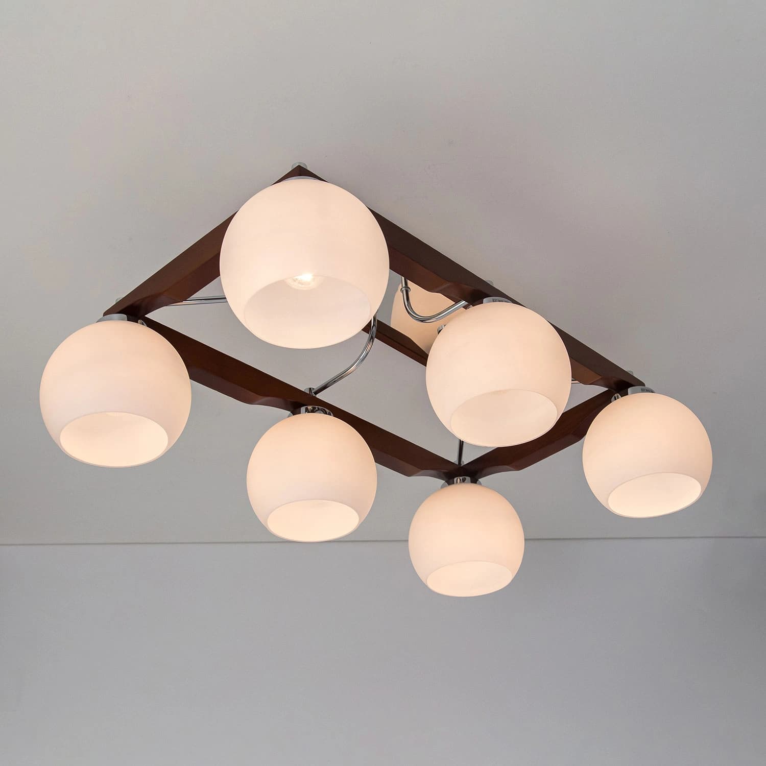 Citilux CL164361 Ариста Тем.Орех Светильник Люстра — миниатюра 3