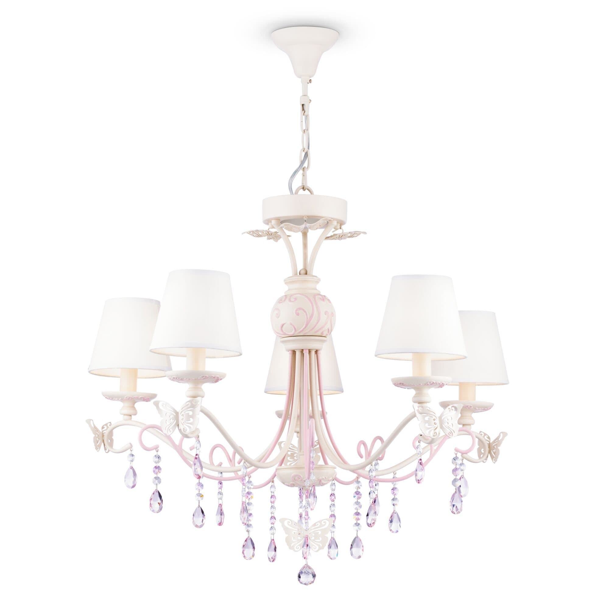 Maytoni Elegant Fiona Белый Люстра 5xE14 40W ARM032-05-PK — миниатюра 6