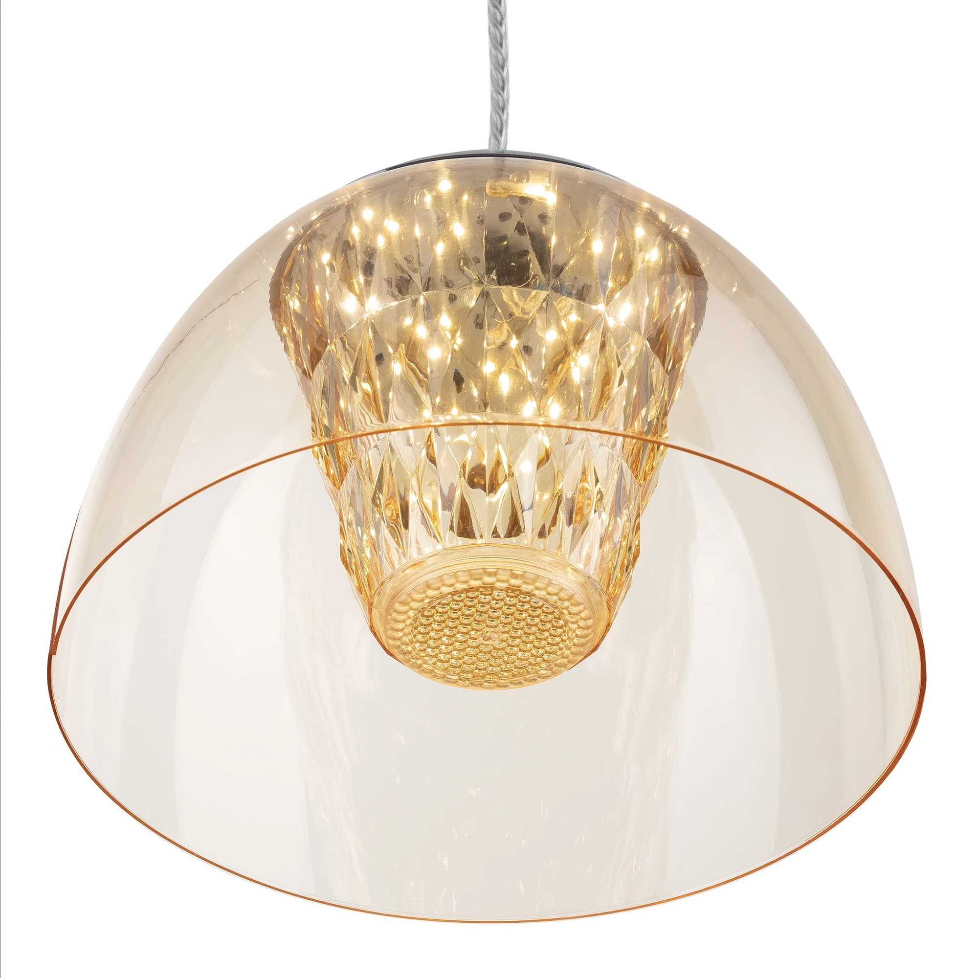 Citilux CL717112 Топаз Желтый Подвес — миниатюра 7