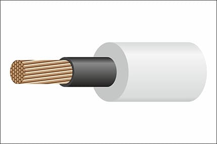 Кабель контрольный медь КГВВнг(А)-LS 1x25 черный ГОСТ КГВВнг(А)-LS 1*25-1