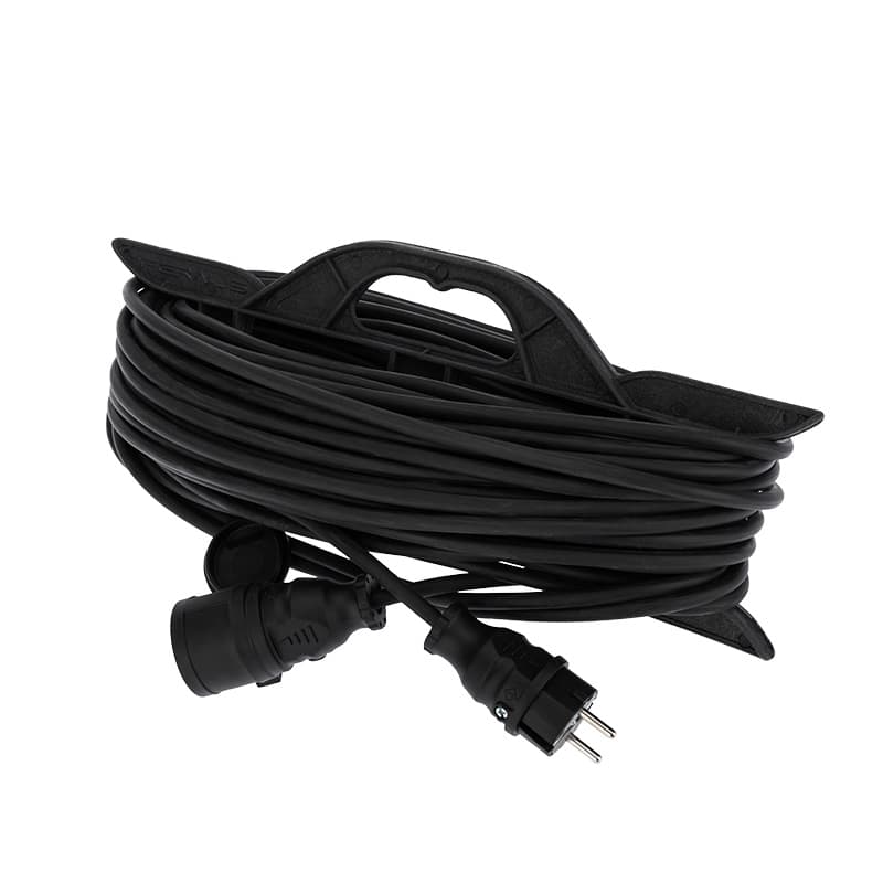 Удлинитель-шнур на рамке КГ 3х1.5, 30 м, морозостойкий, с/з, 16 А, 3500 Вт, IP44 (Сделано в России) Rexant 11-7079