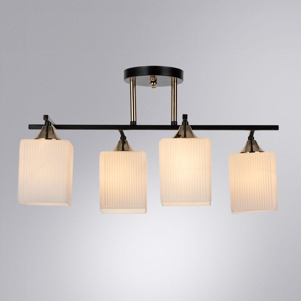 Arte Lamp MEROPE Светильник потолочный лампа накаливания A4071PL-4BK — миниатюра 2