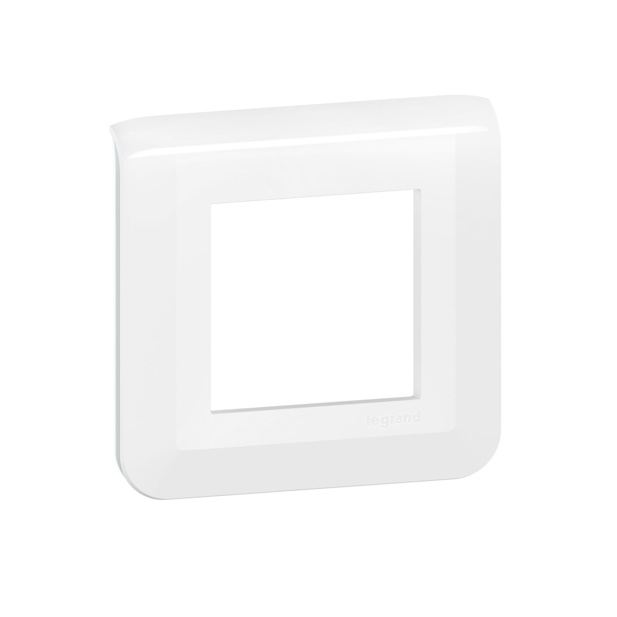 Legrand Mosaiс Рамка - Программа Mosaic - 2 модуля - белая 277802L