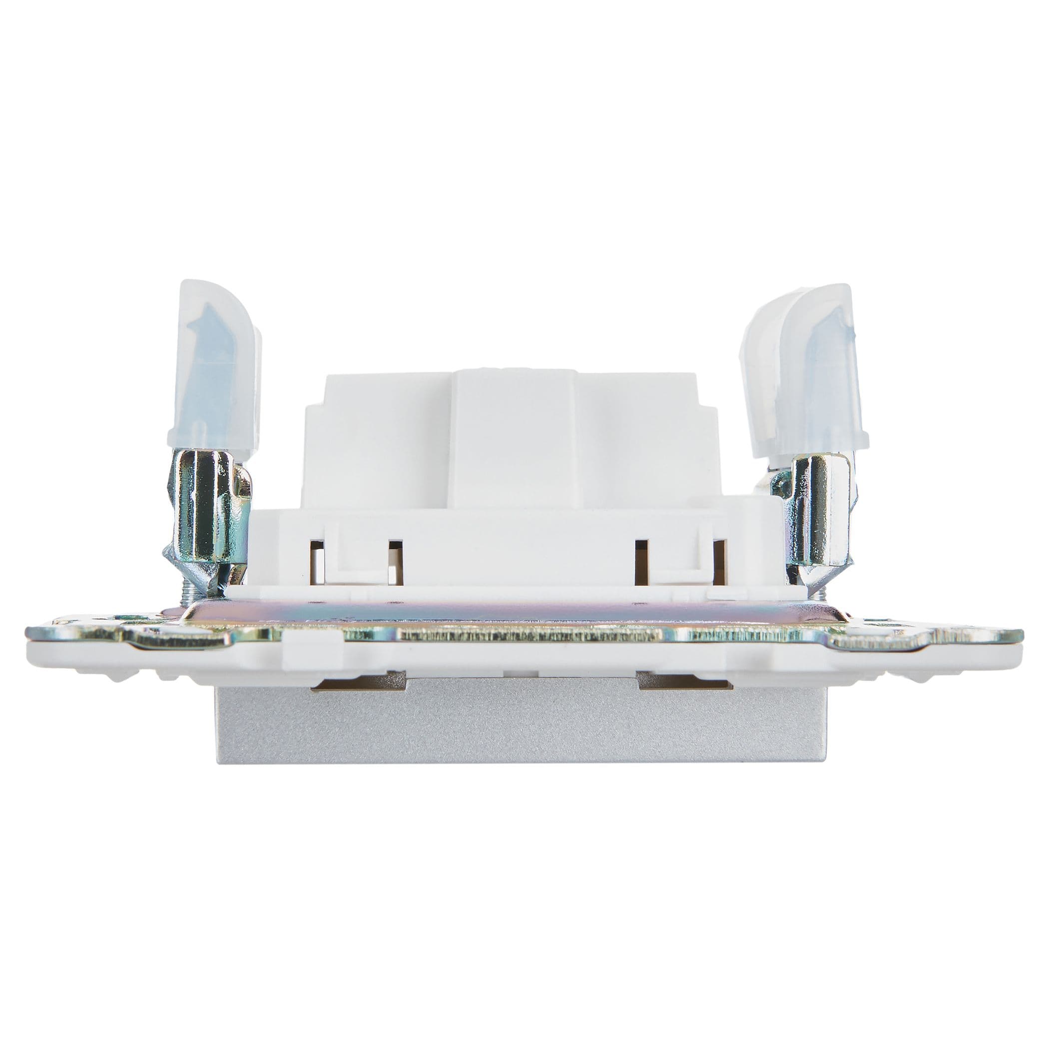 IEK SKANDY Серебряный Розетка б/з 10А SK-R02S — миниатюра 5