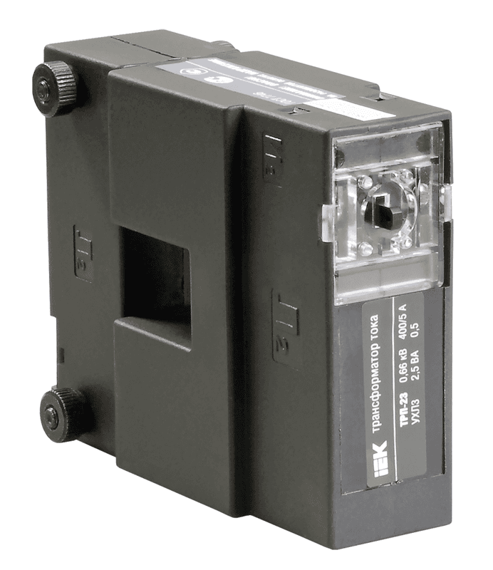 IEK Трансформатор тока ТРП-23 300/5 1,5ВА кл. точн. 0,5 — миниатюра 2