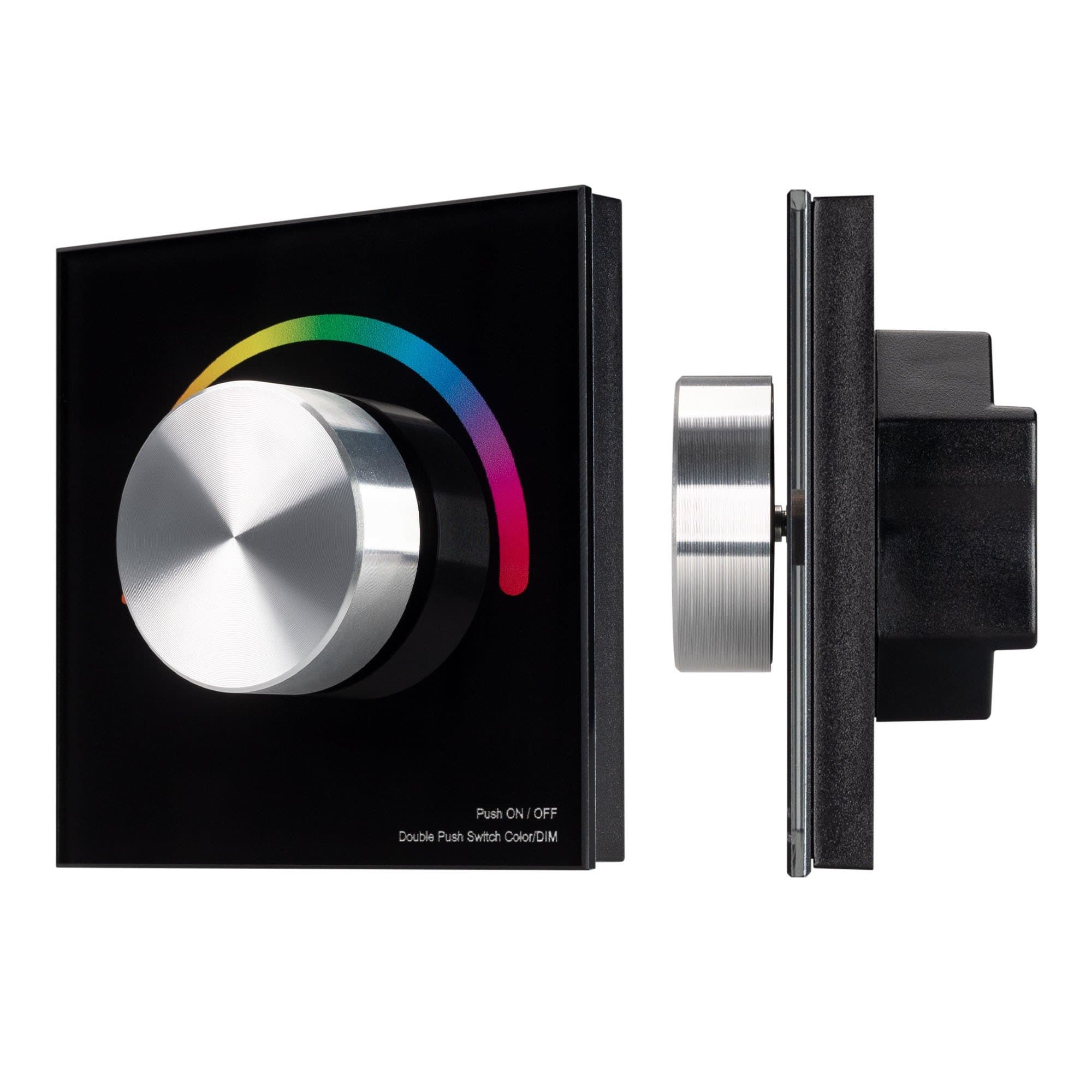 Arlight Панель SMART-P5-RGB-G-IN Black (3V, Rotary, 2.4G) (IP20 Пластик, 5 лет) 033757 — миниатюра 1