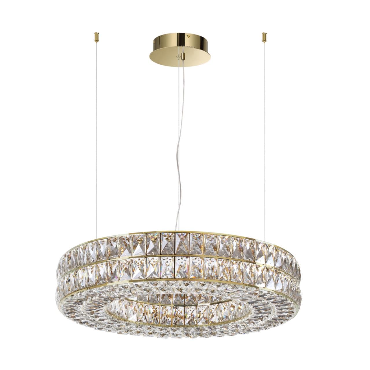Odeon Light 4926/85L L-VISION ODL24 477 золото/металл/хрусталь Люстра LED 85W 4000K 5074Лм PANTA