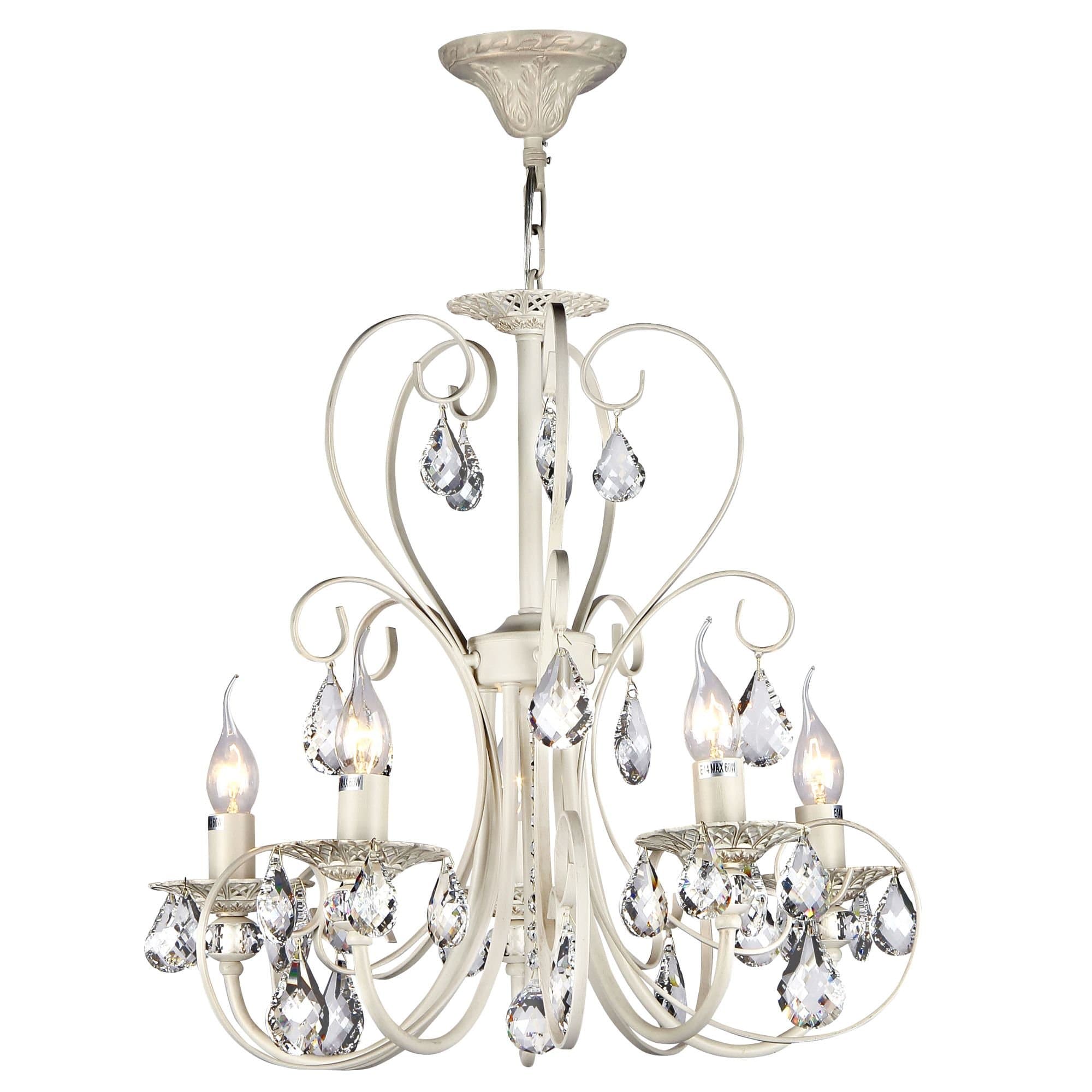 Maytoni Elegant Princess Жемчужное Золото Люстра 5xE14 60W ARM270-05-R — миниатюра 3