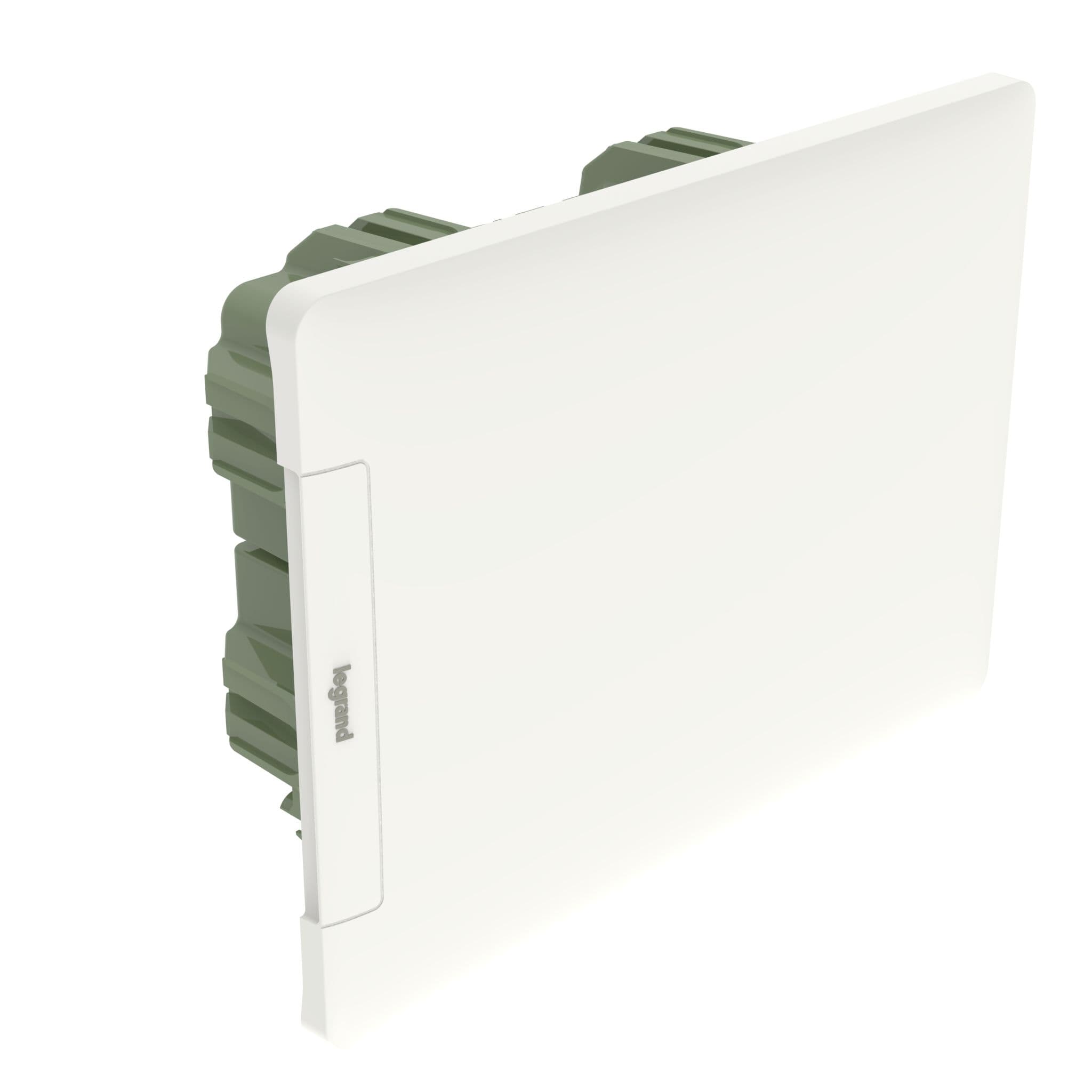 Legrand Practibox3 встраиваемый белая дверь 1х8м земля+нейтраль 401761 — миниатюра 2