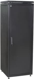 IEK LINEA N ITK Шкаф сетевой 19" LINEA N 24U 600х1000 мм металлические двери черный LN05-24U61-MM — миниатюра 2