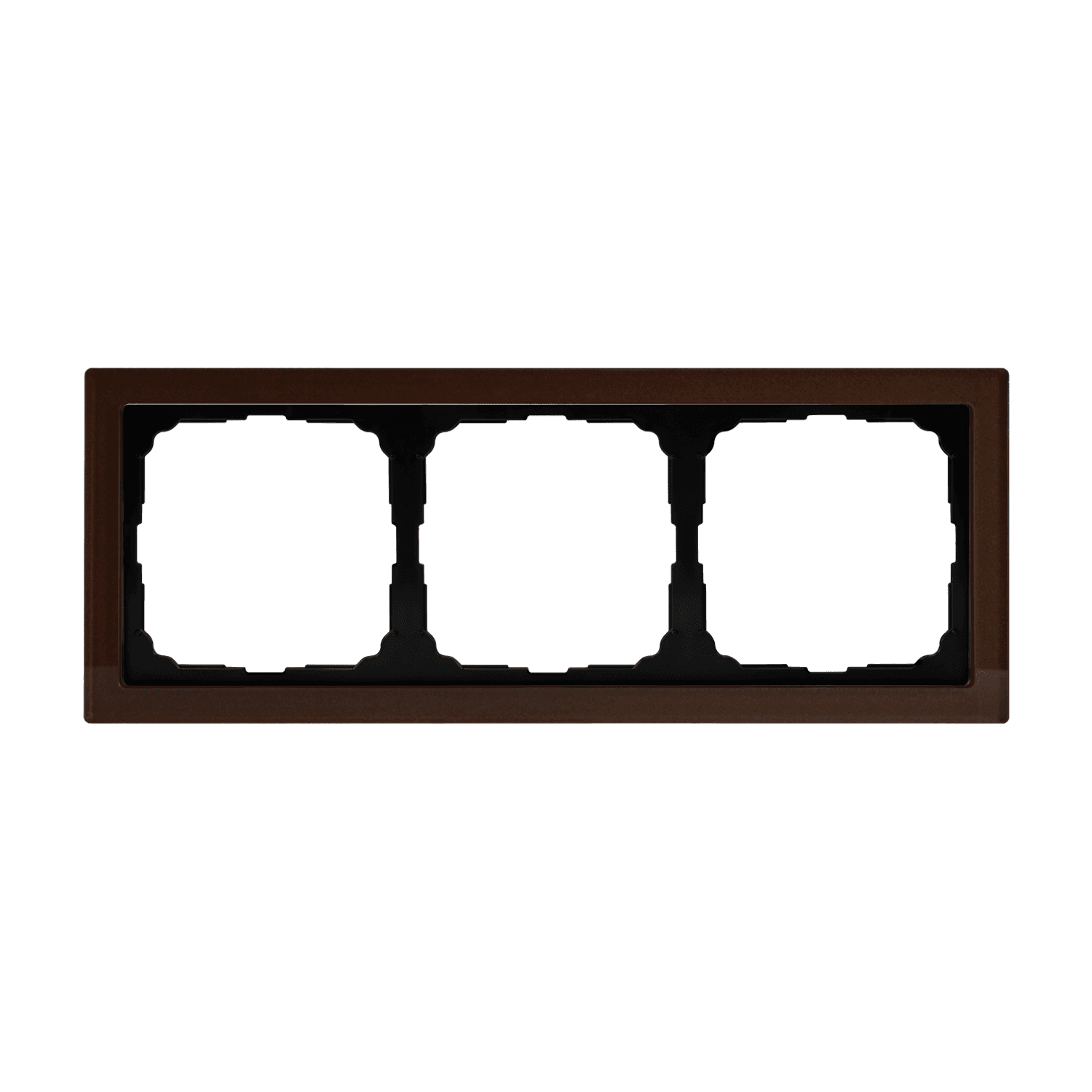 Systeme Electric ArtGallery Pure Органическое стекло Мокко Рамка 3-ая — миниатюра 2
