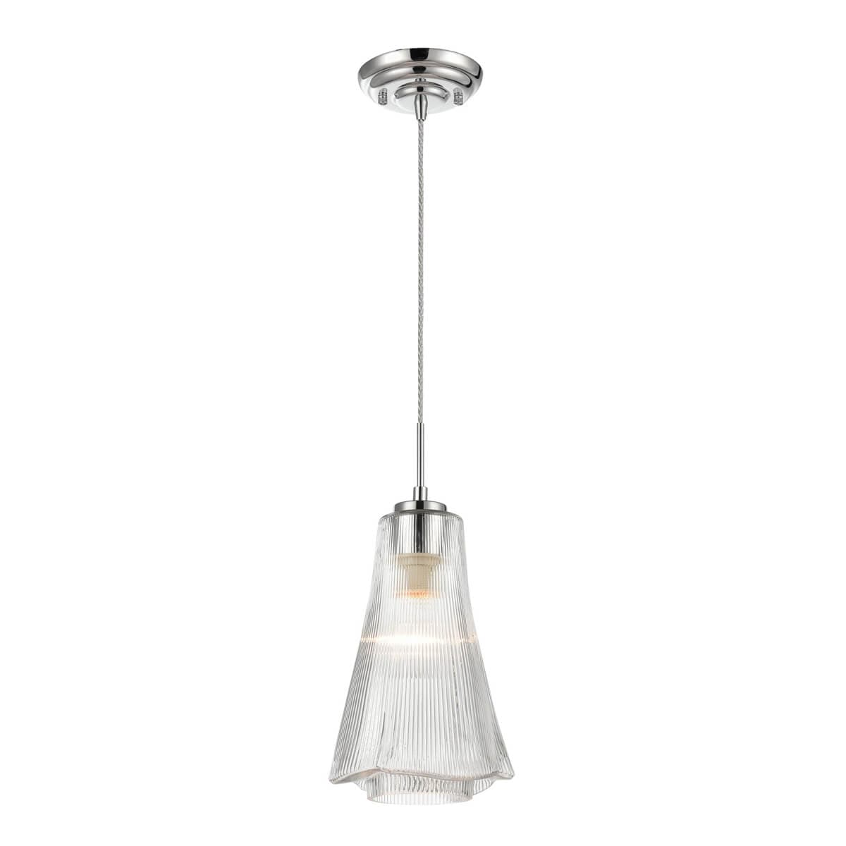 Vele Luce Emily Светильник подвесной Modern D180*H368/1590 хром | chrome металл | metal VL5603P11
