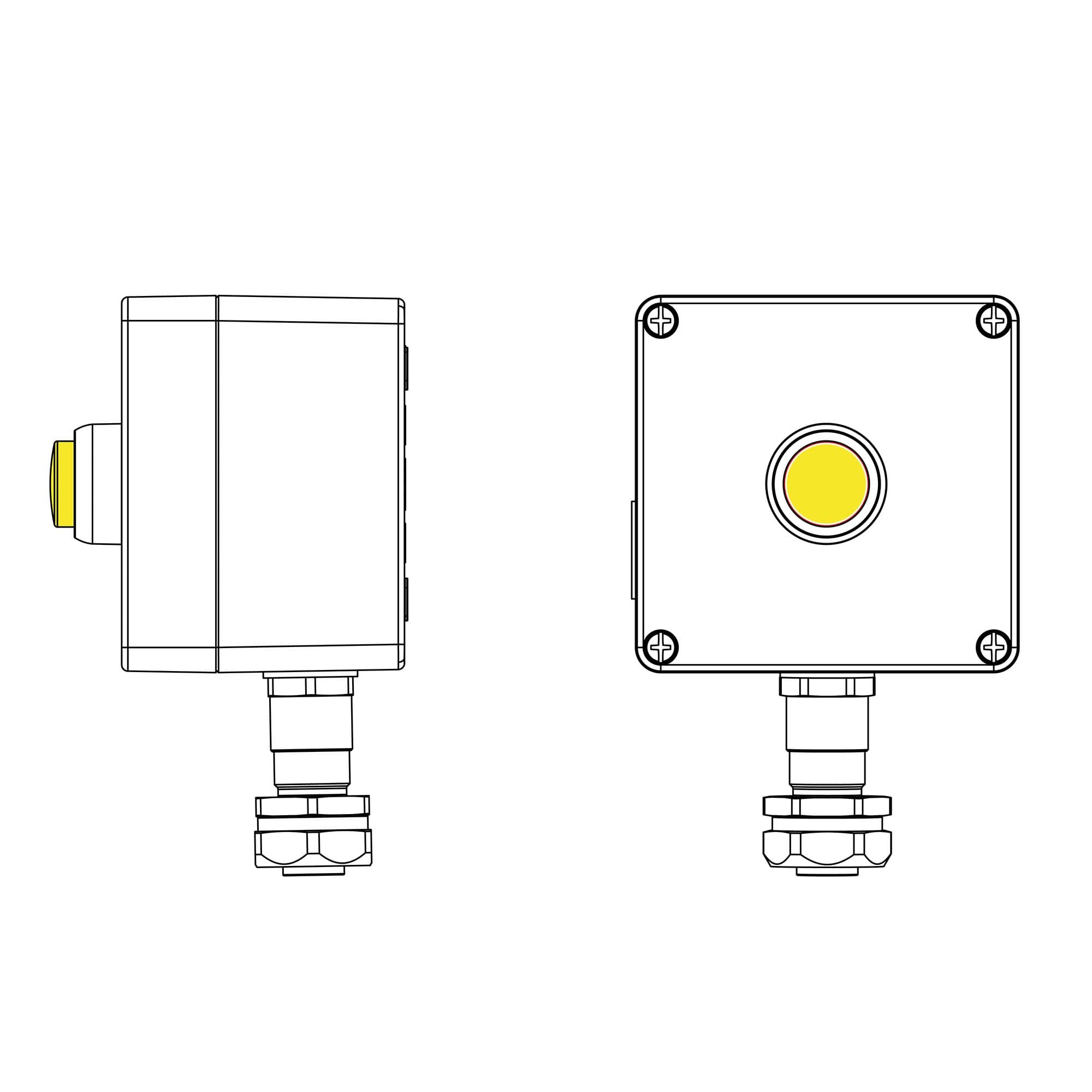 DKC CPE-A-12-(1xLY(250))-1xKAEPM2MHK-20(C)1Ex d e IIC Т5 Gb / Ex tb IIIC T95°C Db IP66