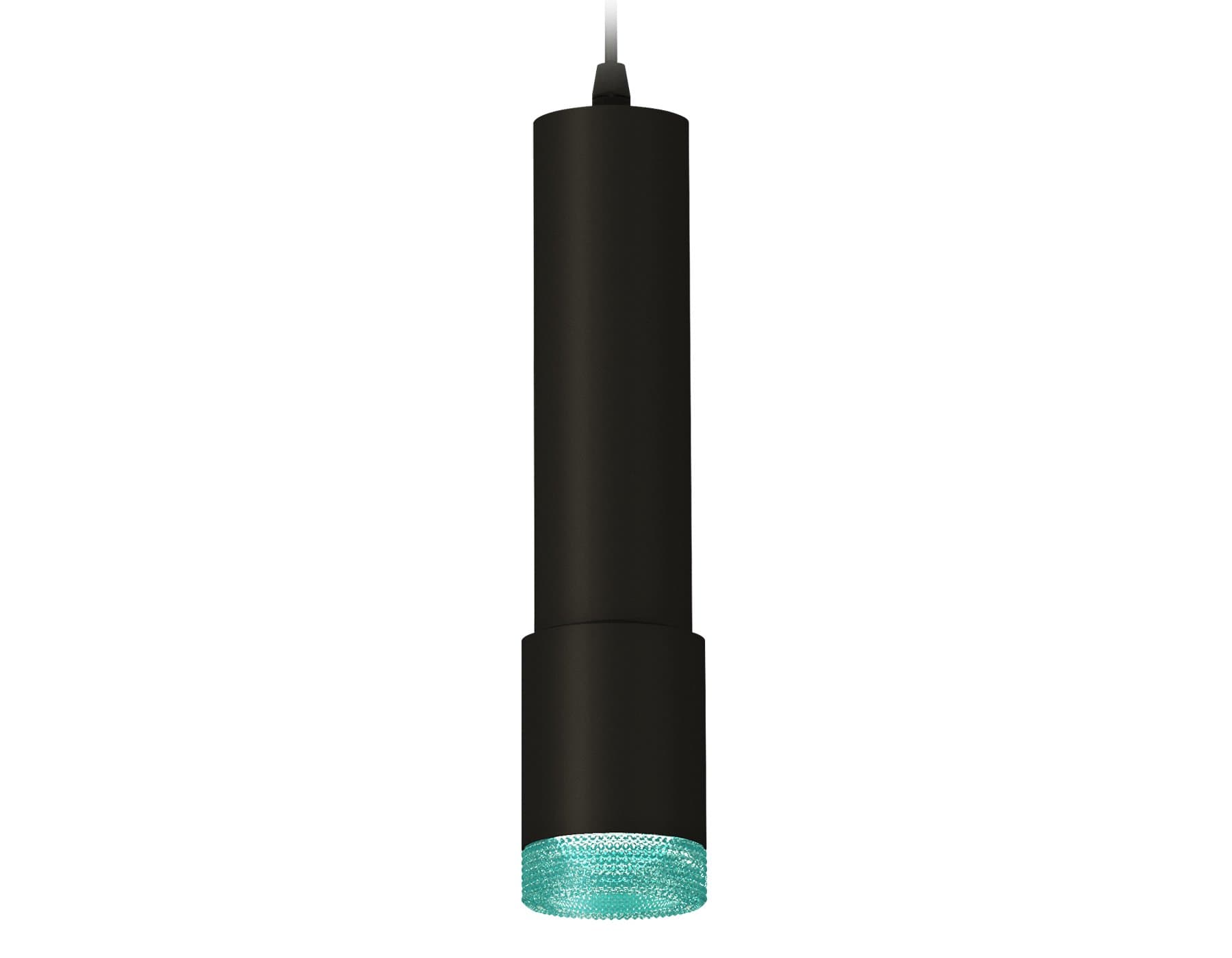 Ambrella Комплект подвесного светильника XP7422004 SBK/BL черный песок/голубой MR16 GU5.3 (A2302, C6356, A2030, C7422, N7194) — миниатюра 1