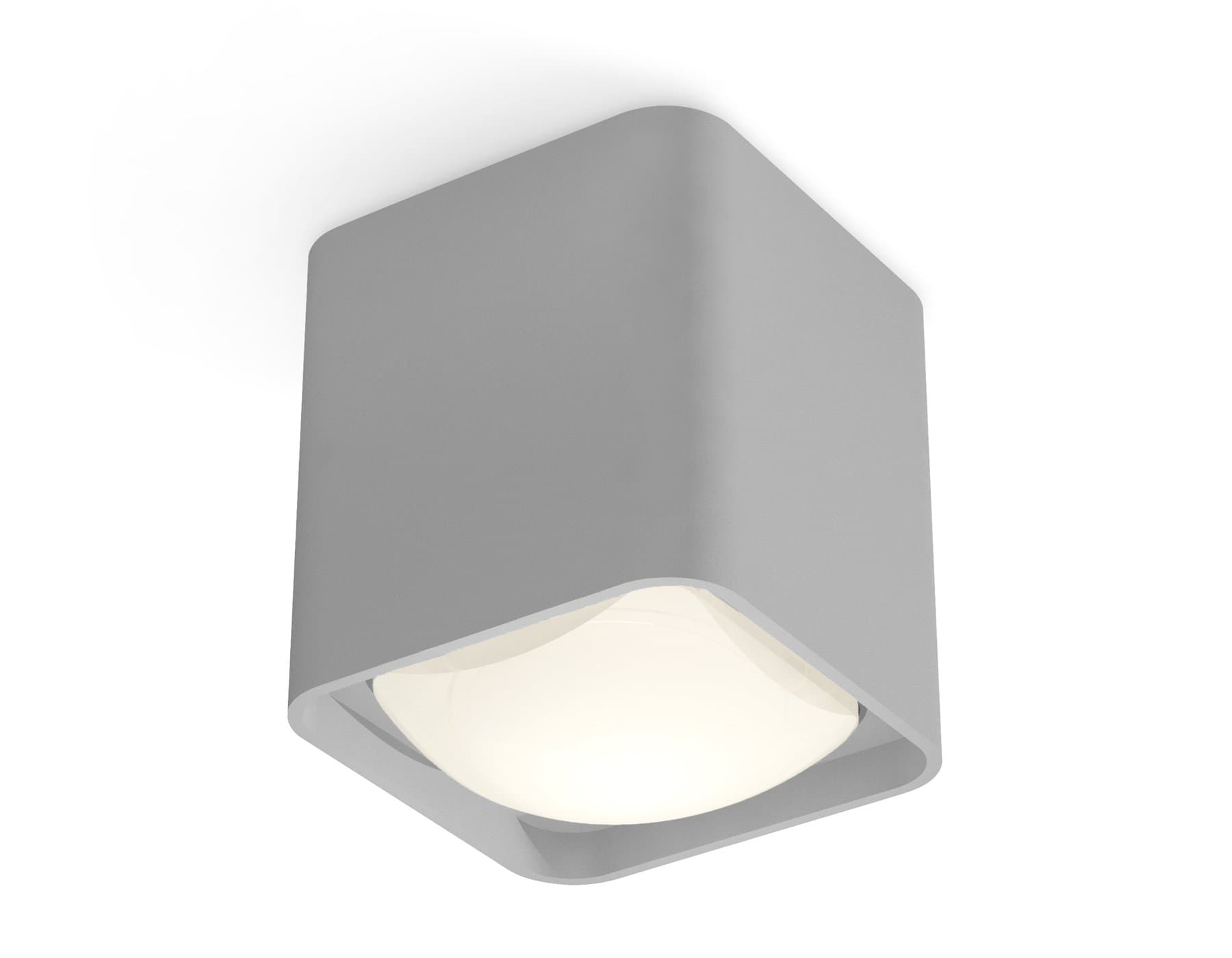 Ambrella Комплект накладного светильника с акрилом XS7842011 SGR/FR серый песок/белый матовый MR16 GU5.3 (C7842, N7756)