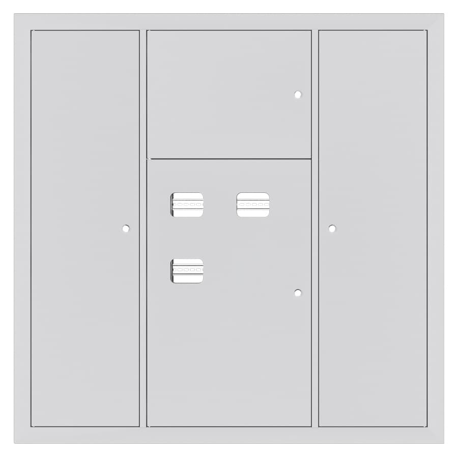 EKF Устройство этажное распределительное встроенное типа УЭРВ 3 кв. (1300х1300х150) — миниатюра 3