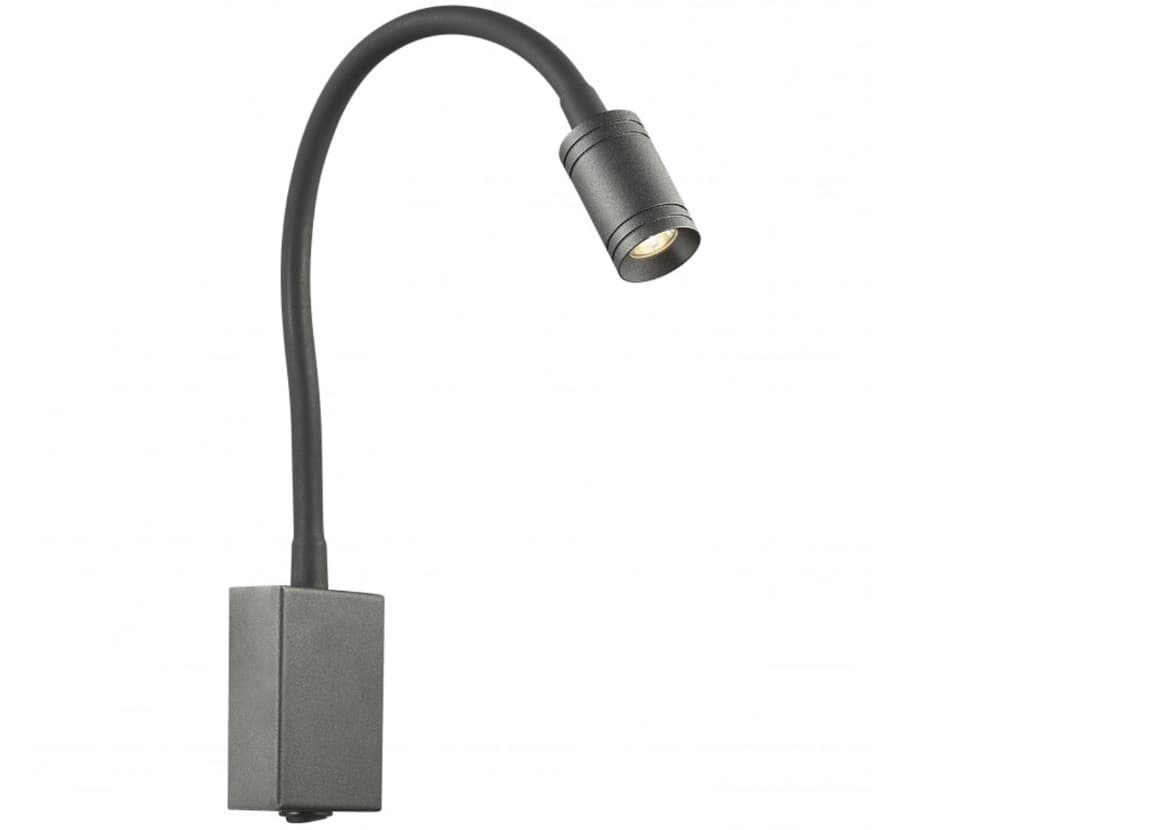 Favourite Murum Черный Светильник настенный D120xW60xH200, 3000K, 1xLED/3W 1957-1W