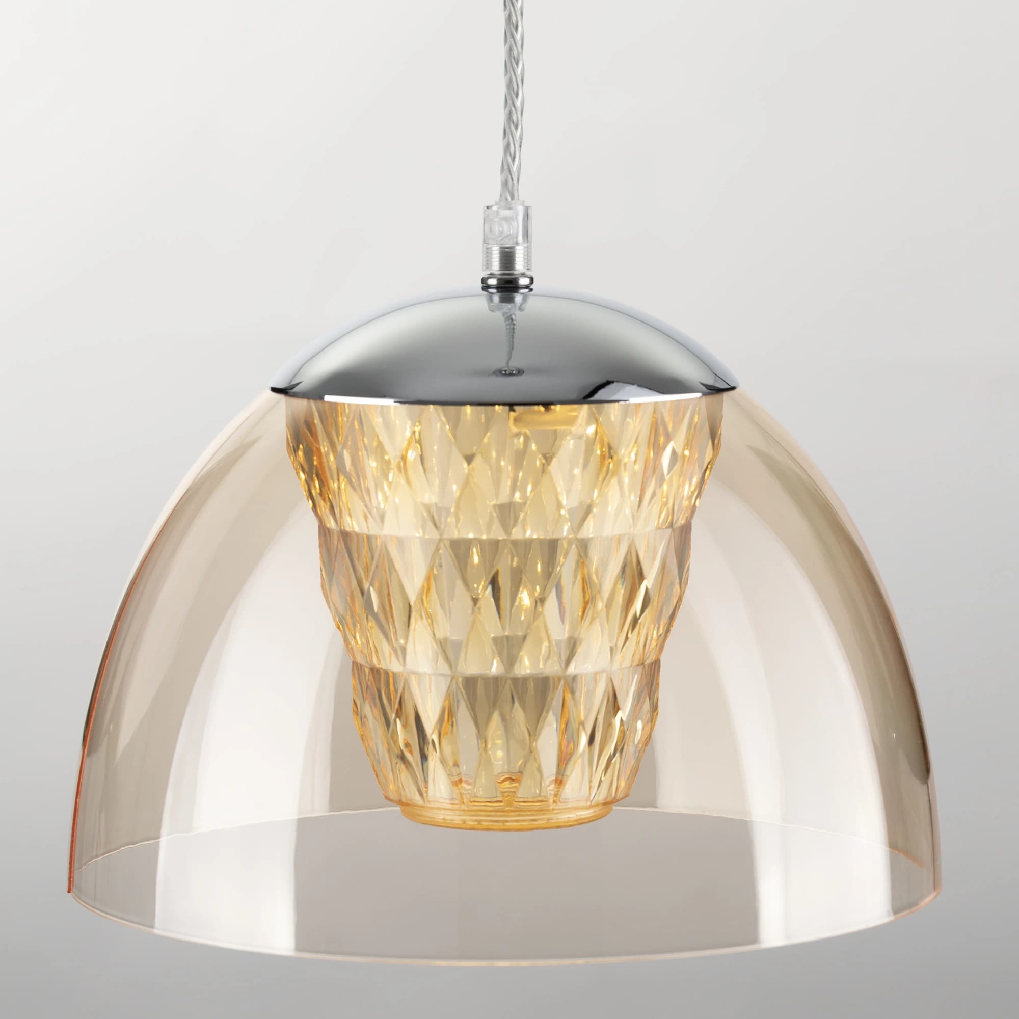 Citilux CL717112 Топаз Желтый Подвес — миниатюра 10