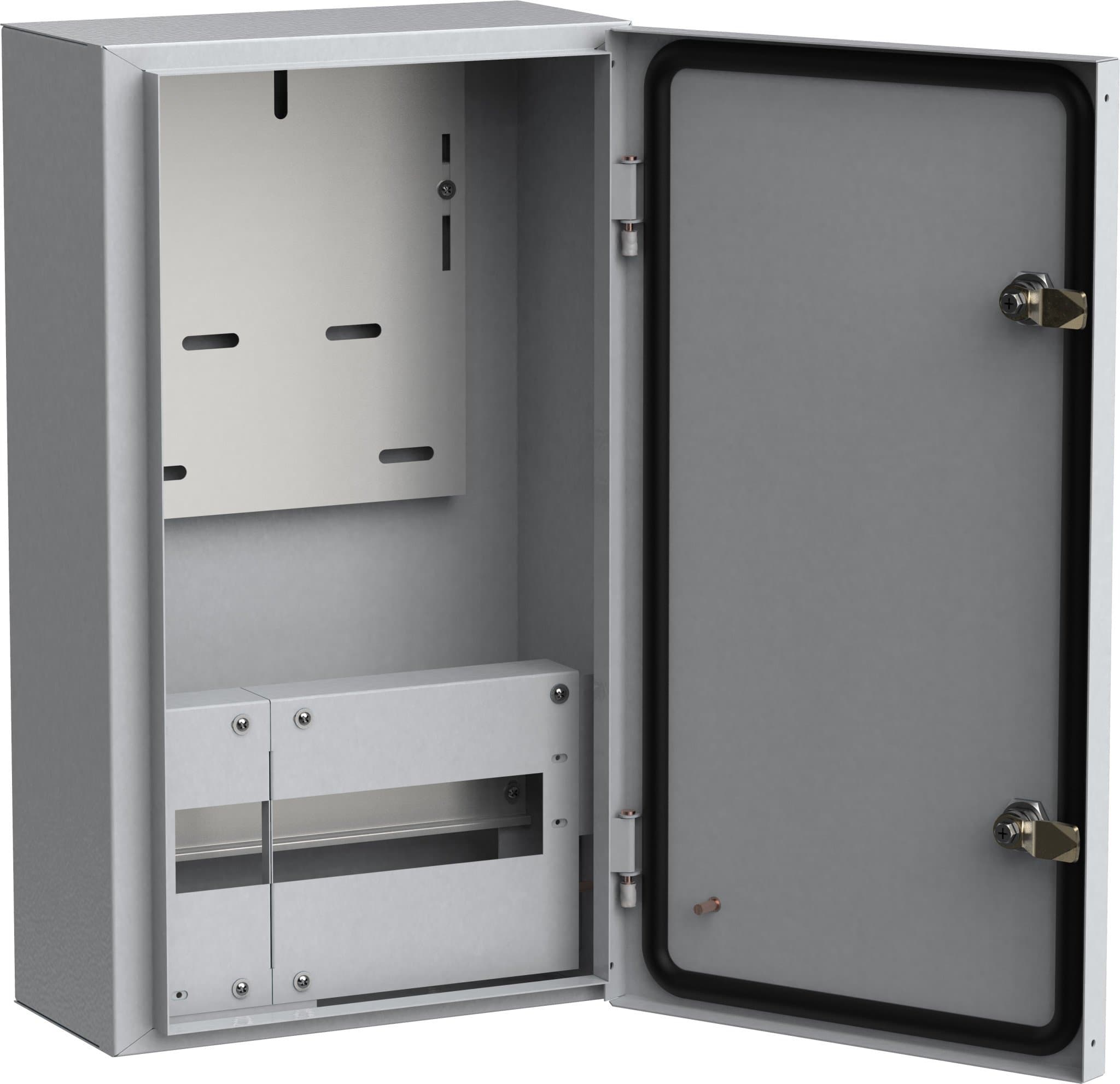 IEK TITAN Корпус металлический ЩУРн-3/12 (540х310х165мм) IP54 без окна