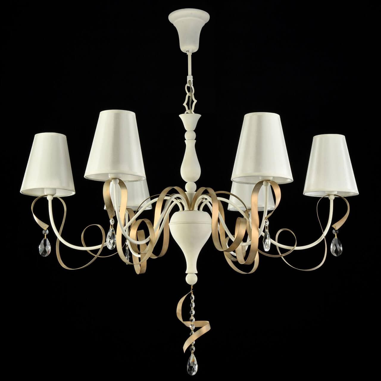 Maytoni Elegant Intreccio Белый с Золотом Люстра 6xE14 40W ARM010-06-W — миниатюра 11