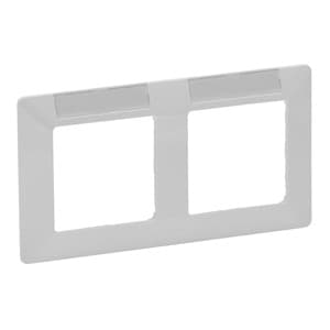 Legrand Valena LIFE Белая Рамка 2-ая с полем для надписи 754012 — миниатюра 2
