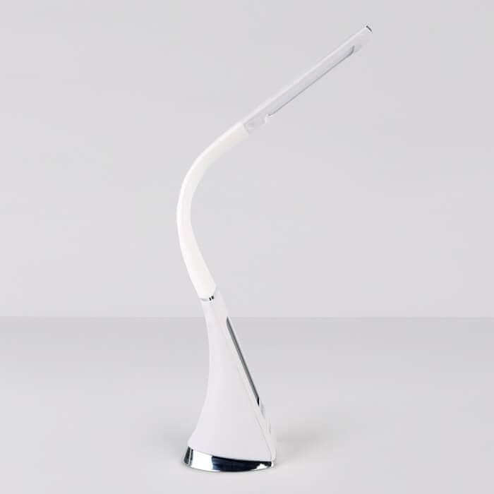 Ambrella Светодиодная настольная лампа с дисплеем DE508 WH белый LED 3000-6400K 6W — миниатюра 2