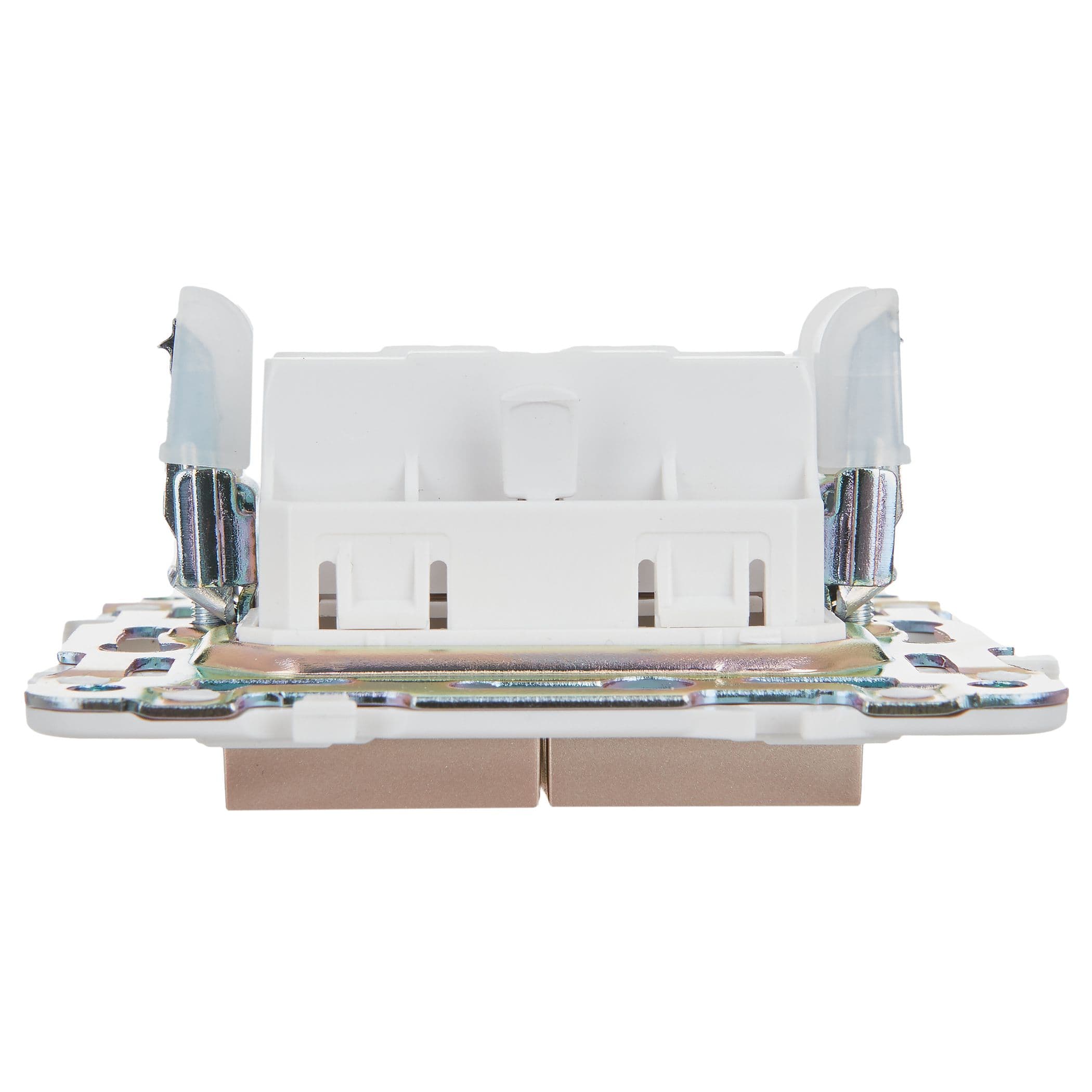 IEK SKANDY Песочный Выключатель жалюзи 10А SK-V12Sa — миниатюра 5