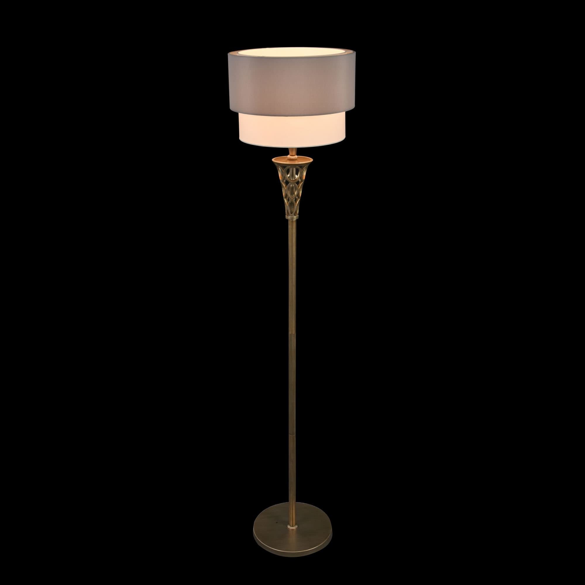 Maytoni House Lillian Серебро Антик Торшер 1xE27 100W H311-FL-01-G — миниатюра 9