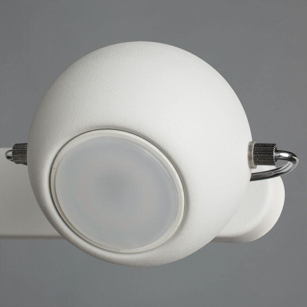 Arte Lamp Spia Хром/Белый Спот 2x50W 2xGU10 A9128AP-2WH — миниатюра 3