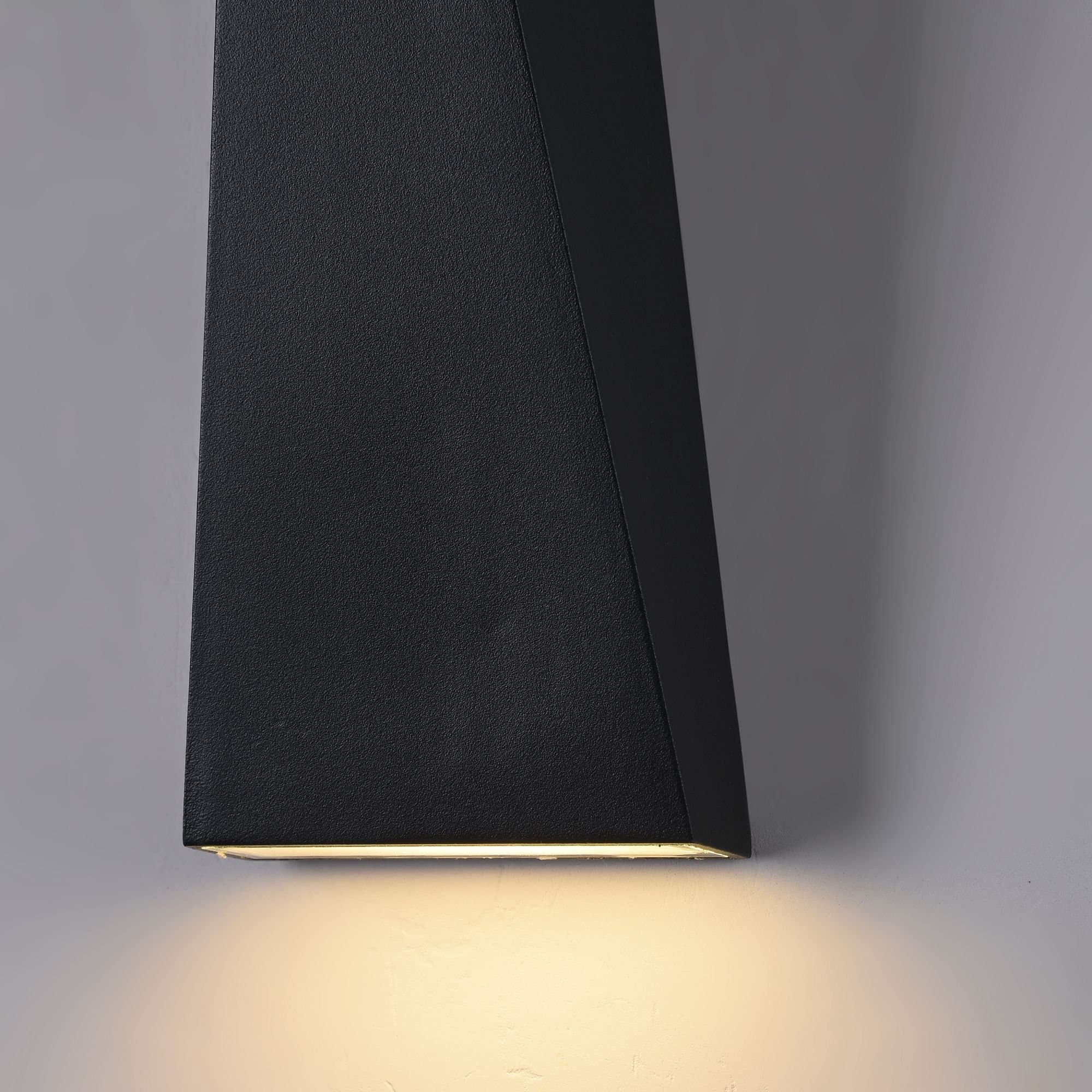 Maytoni Outdoor Times Square Черный Бра LED 380Lm 6W O580WL-L6B — миниатюра 10