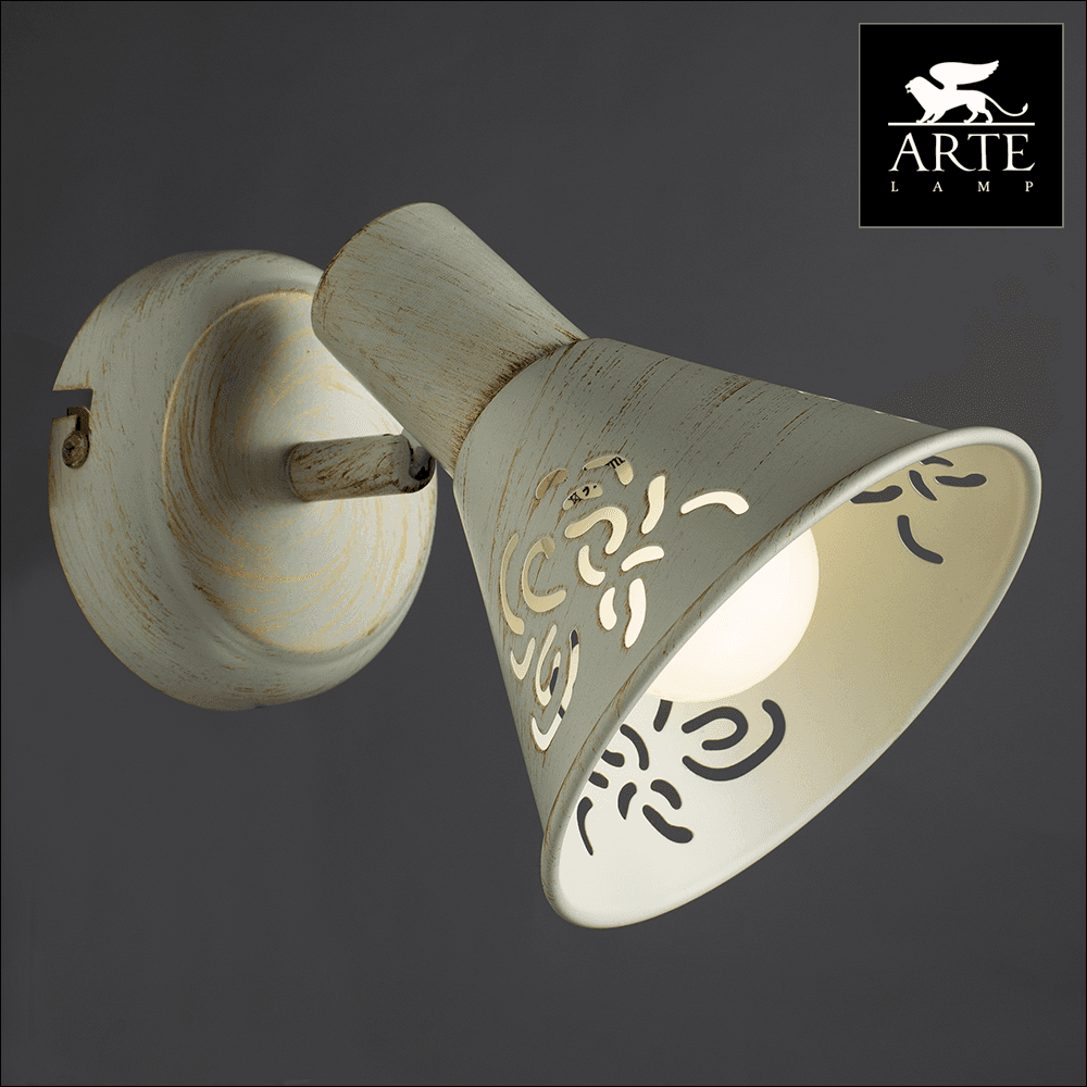 Arte Lamp Cono Белый Спот 40W E14 A5218AP-1WG — миниатюра 2